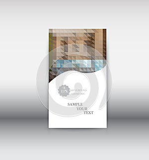 Vector abstract design web banner template. Web Design Elements - Header Design. Abstract geometric web banner template