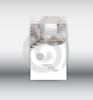 Vector abstract design web banner template. Web Design Elements - Header Design. Abstract geometric web banner template