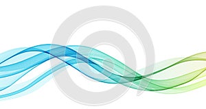 Vector abstract flowing wave lines background. Design element for presentation. website template