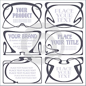 Vector abstract framework from the bound lines