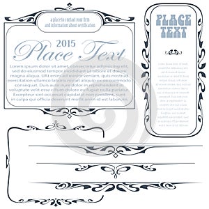 Vector abstract framework from the bound lines