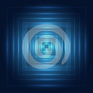 Vector Abstract futuristic high speed, Illustration high digital technology blue color