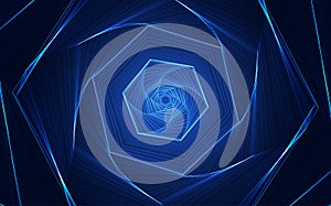 Vector Abstract futuristic high speed, Illustration high digital technology blue color