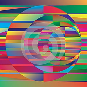 Vector Abstract geometric background