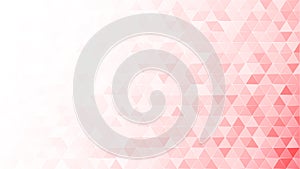 Vector Abstract Geometric Gradating Pastel Pink Background with Triangles Pattern