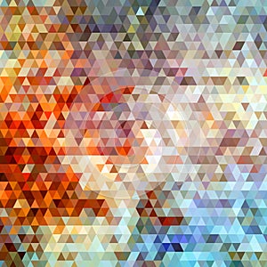 Vector Abstract Geometric Triangular Background.