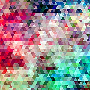 Vector Abstract Geometric Triangular Background.