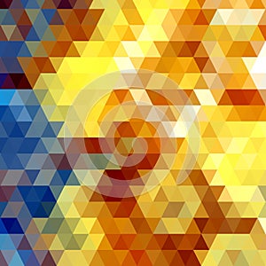 Vector Abstract Geometric Triangular Background