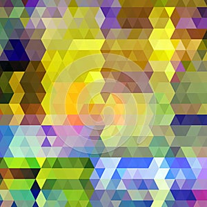 Vector Abstract Geometric Triangular Background.