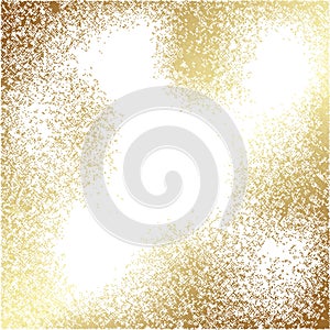 Vector abstract gold texture square background