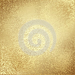 Vector abstract gold texture square background