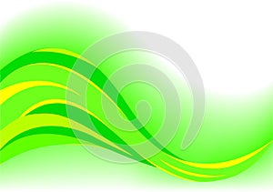 Vector abstract green background