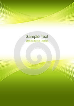 Vector abstract green background vector illustration