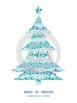 Vector abstract ice chrystals texture Christmas