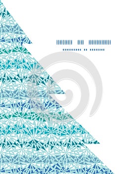 Vector abstract ice chrystals texture Christmas