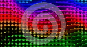 Vector abstract illustration of a bright colored background