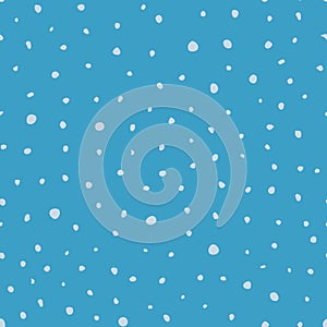 Vector abstract irregular dot pattern.