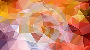 Vector abstract irregular polygon background purple pink orange red