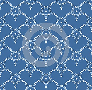 Vector abstract lattice seamless pattern