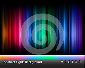 Vector abstract lights