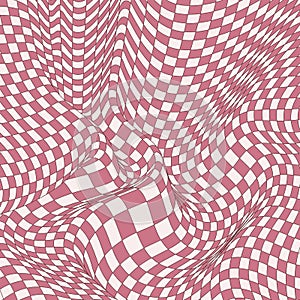 Vector abstract lines pattern. Waves background