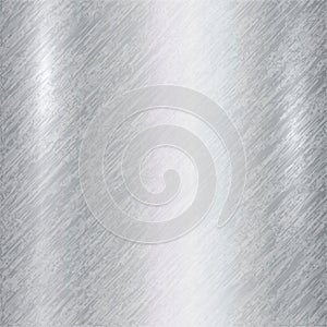 Vector abstract metallic silver background