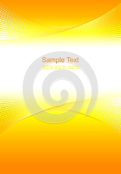 Vector abstract orange background vector illustration