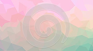 Vector abstract pastel polygone background