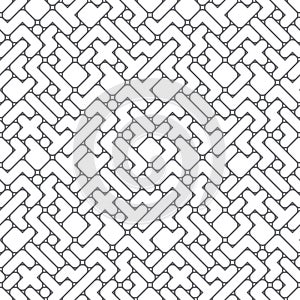 Vector abstract pattern - seamless tetris theme te