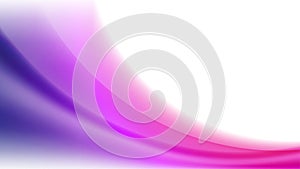Vector Abstract Pink and Purple Gradient Waves and Curves Background