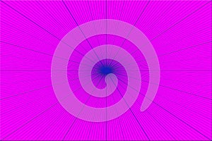 Vector abstract pink sun lines