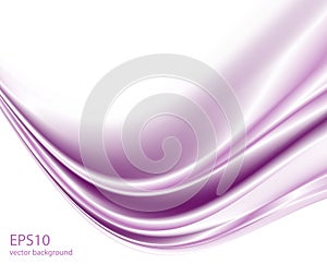 Vector abstract purple waves background