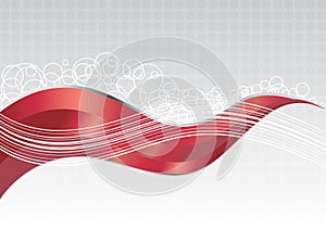 Vector abstract red background