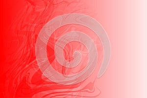 Vector abstract red to white color shaded wavy background, wallpaper