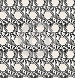 Vector abstract seamless background. Line pattern