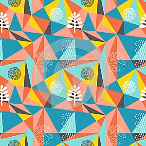 Vector Abstract Seamless Pattern