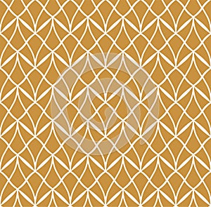 Vector Abstract Seamless Pattern. Art Deco Style Background. Geometric texture.