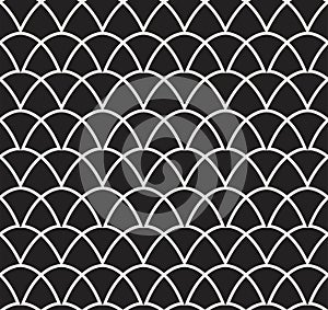 Vector Abstract Seamless Pattern. Art Deco Style Background. Geometric texture.