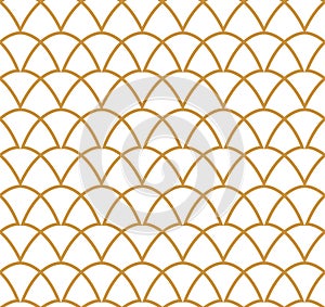 Vector Abstract Seamless Pattern. Art Deco Style Background. Geometric texture.