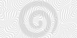 Vector abstract seamless pattern. Trendy subtle background with curved lines