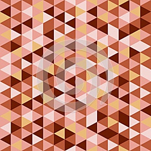 Vector abstract seamless pattern of triangles. Vector seamless t