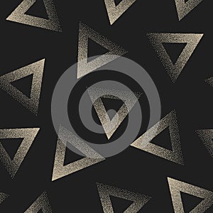 Vector Abstract Stippled Seamless Pattern