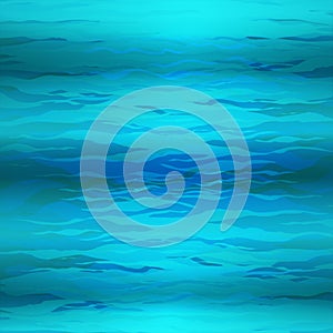 Vector Abstract triangle underwater background, abstract texture, blue water
