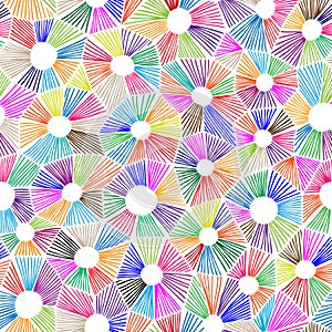 Vector abstract triangles pattern