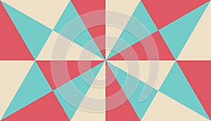 Vector abstract triangular background seamless pattern