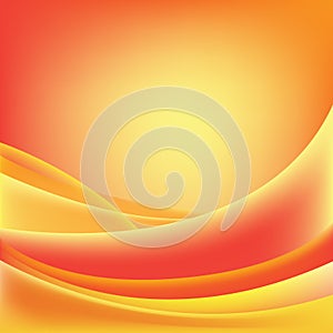 Vector abstract wavy background