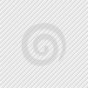 Vector abstract white carbon fiber material texture background