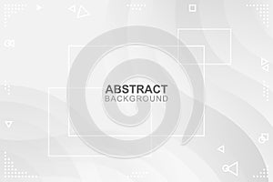 Dompbackground: Abstract White Wavy Background 5