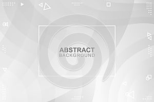 Dompbackground: Abstract White Wavy Background 6 photo
