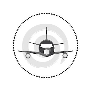Vector airplane Icon